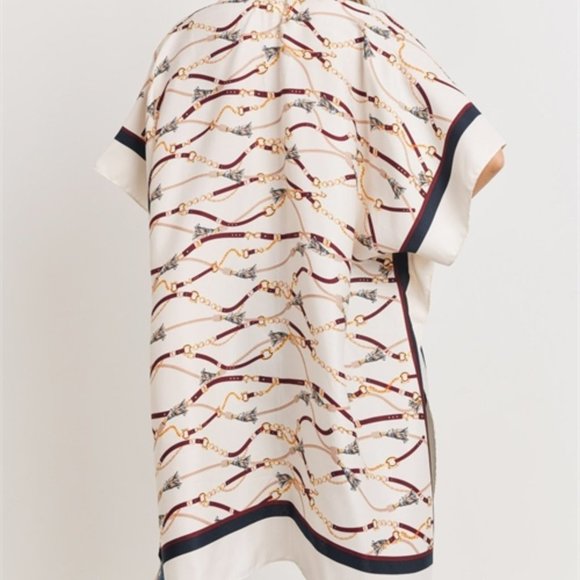 Got me in Chains Kimono Top / Swimsuit Cover up - Picture 4 of 6